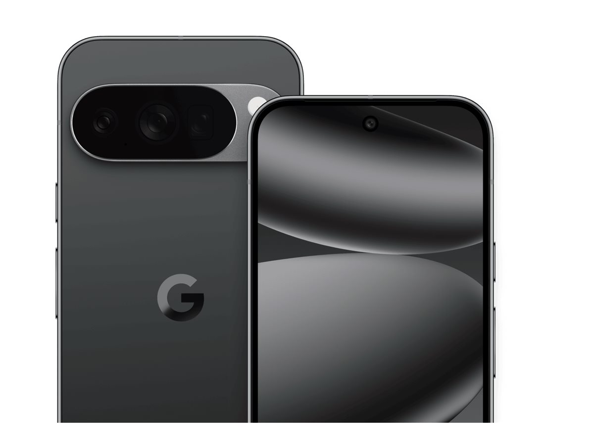 Google Pixel 10 Pro - 5G Smartphone - Dual-SIM - RAM 16 GB / Interner Speicher 1 TB - OLED-Display - 6.3" - 1280 x 2856 Pixel (120 Hz) - Triple-Kamera 50 MP, 48 MP, 48 MP - front camera 42 MP - Obsidian