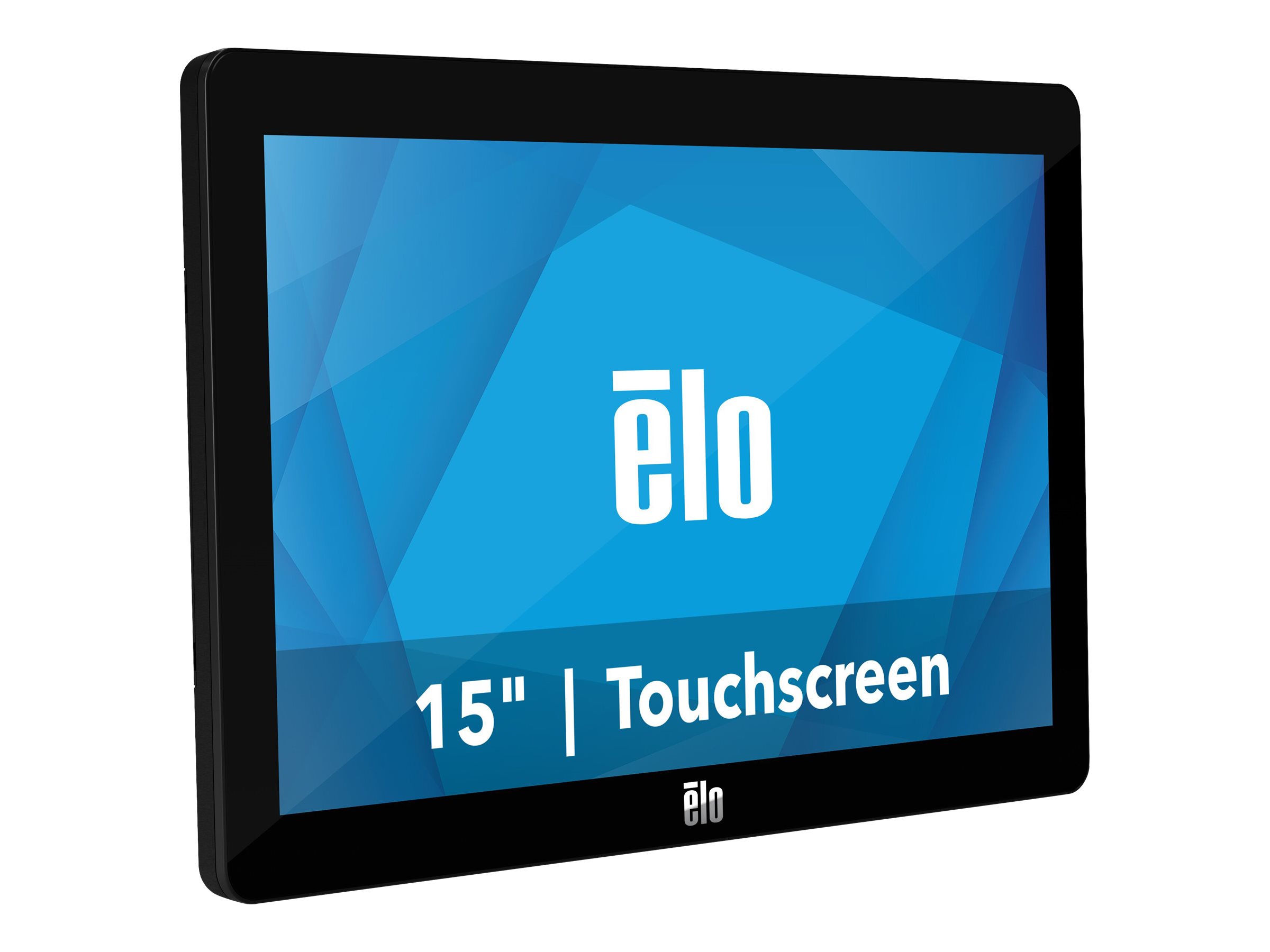 Elo 1502L - Ohne Standfuß - M-Series - Digital Signage Display - 39.6 cm (15.6") - Touchscreen - 1920 x 1080 Full HD (1080p) @ 60 Hz - 300 cd/m² - 700:1 - 35 ms - HDMI, VGA - Lautsprecher - Schwarz
