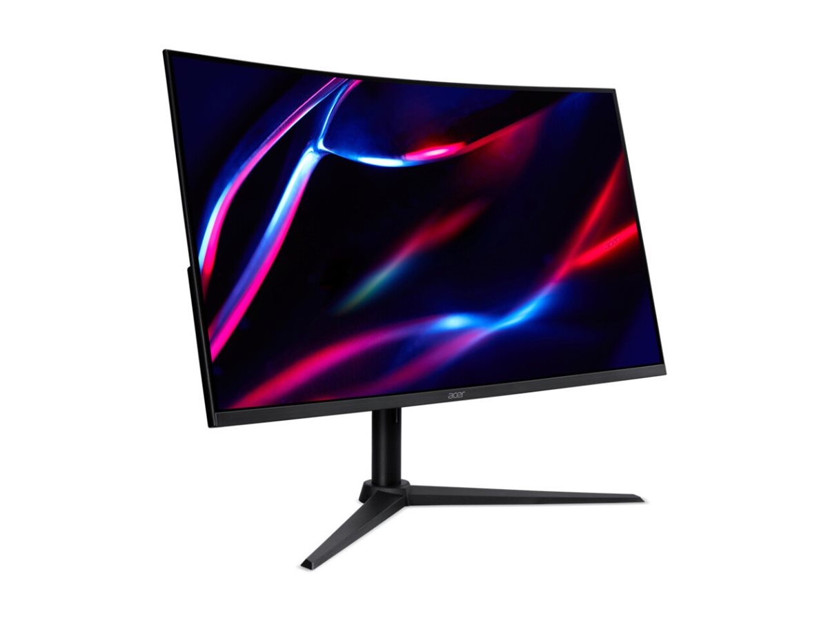 Acer Nitro XZ322QU P3bmiiphx - XZ3 Series - LED-Monitor - gebogen - 80 cm (31.5") - 2560 x 1440 WQHD @ 180 Hz - VA - 400 cd/m² - 3500:1 - DisplayHDR 400 - 1 ms - 2xHDMI, DisplayPort - Lautsprecher - Schwarz