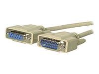 EFB-Elektronik - Datenkabel - 15 pin D-Sub (DB-15) (W) zu 15 pin D-Sub (DB-15) (M) - 5 m - weiß