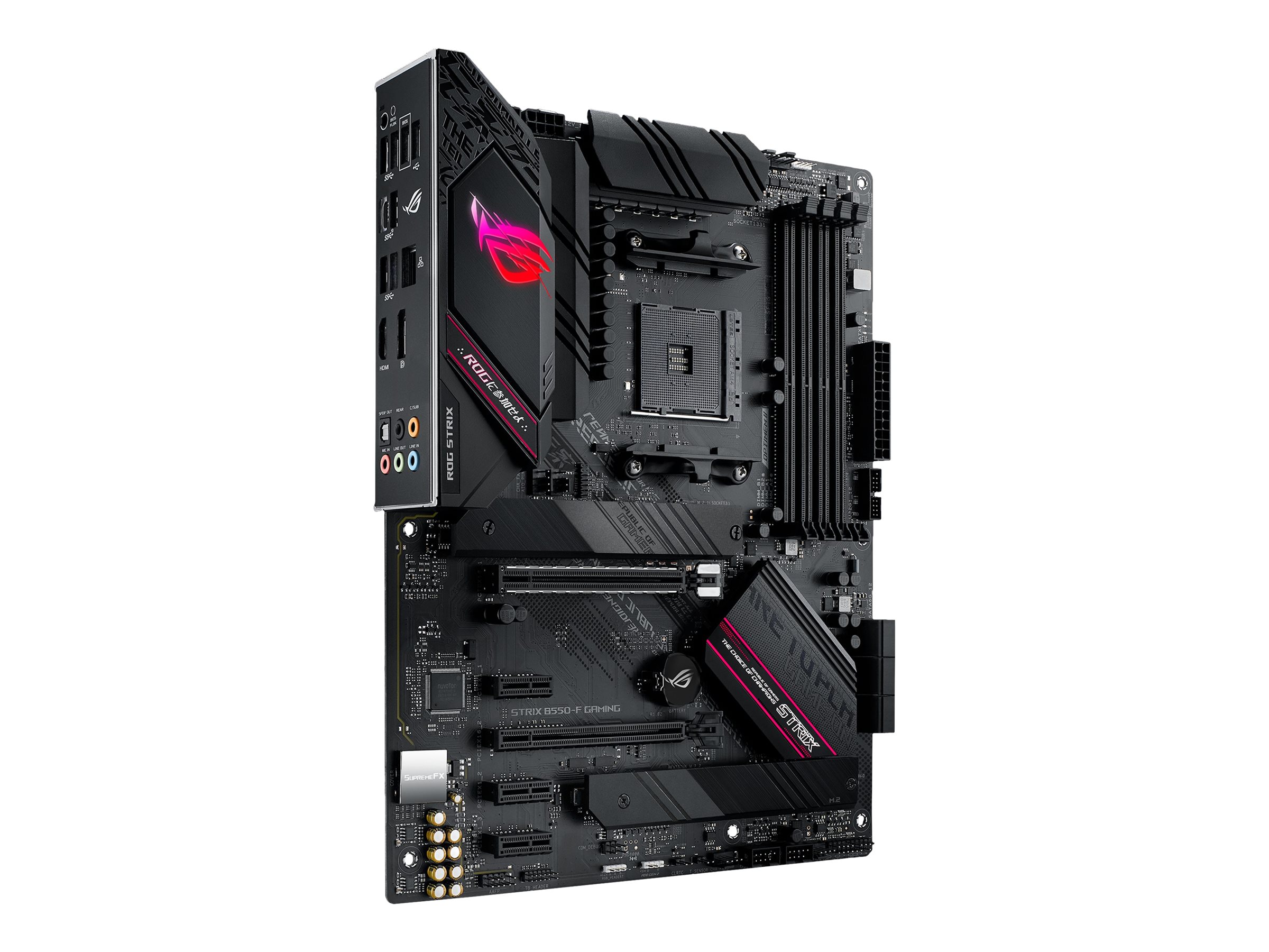 ASUS ROG STRIX B550-F GAMING - Motherboard - ATX - Socket AM4 - AMD B550