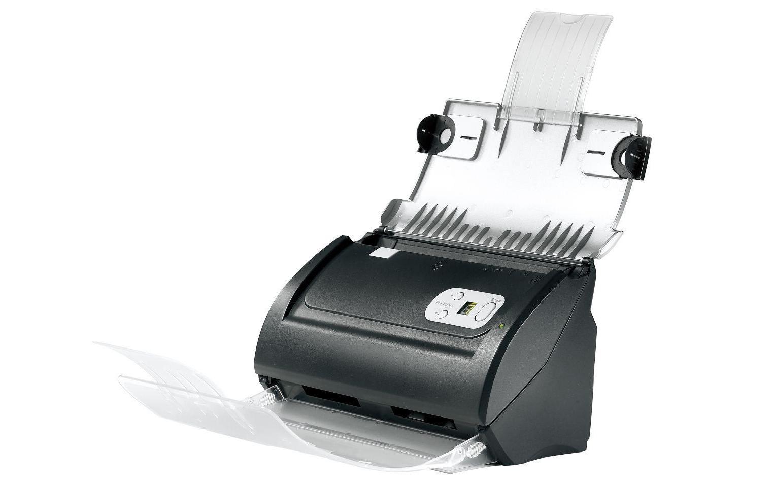 Plustek SmartOffice PS186 - Dokumentenscanner - Dual CIS - 220 x 2500 mm - 600 dpi x 600 dpi - bis zu 25 Seiten/Min. (einfarbig) - automatischer Dokumenteneinzug (50 Blätter) - bis zu 1500 Scanvorgänge/Tag - USB 2.0