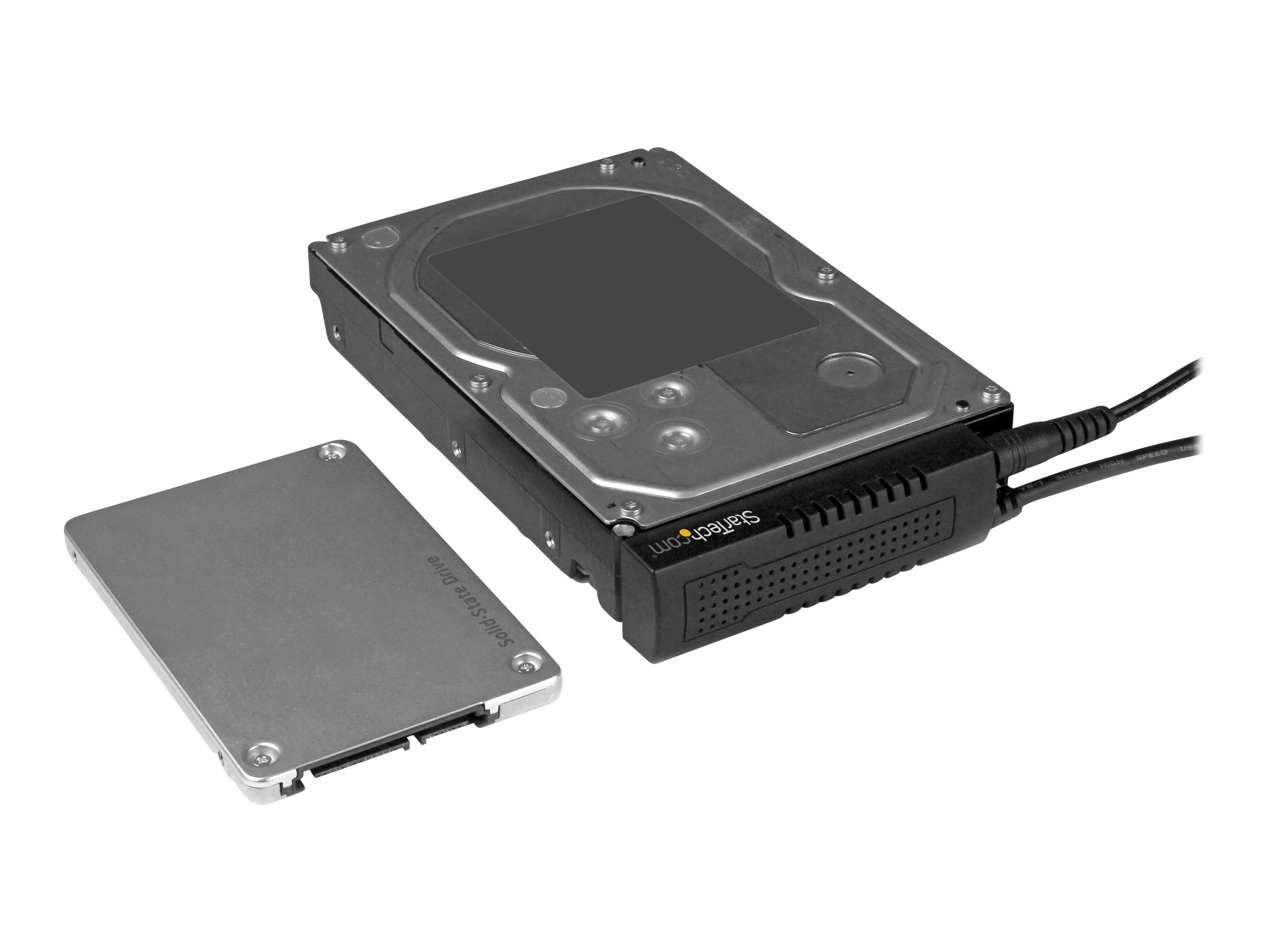 StarTech.com USB 3.1 (10Gbit/s) Adapter Kabel für 2
5" und 3
5" SATA SSD/HDD Laufwerke - Unterstützt SATA III - Speicher-Controller - SATA 6Gb/s - USB 3.1 (Gen 2)