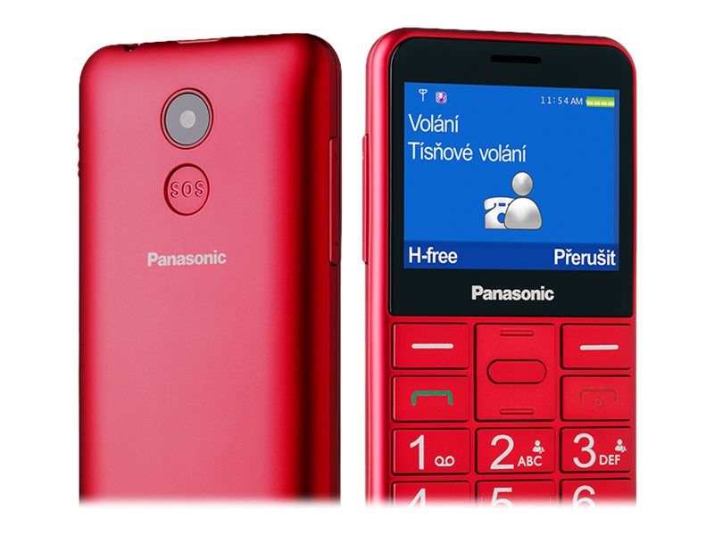 Panasonic KX-TU155 - Rot - Feature Phone - GSM