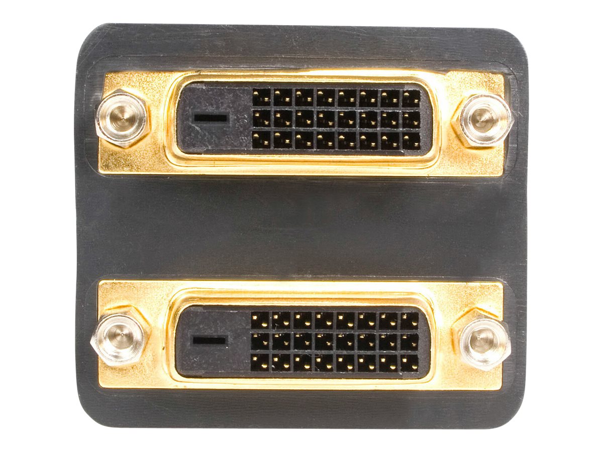 StarTech.com DVI-D auf 2x DVI-D 30cm Splitter Kabel - Dual Link DVI25 Y-Kabel - Stecker/2x Buchse - DVI-Adapter vergoldete Kontakte - Video-Verteiler - DVI - 30.5 cm