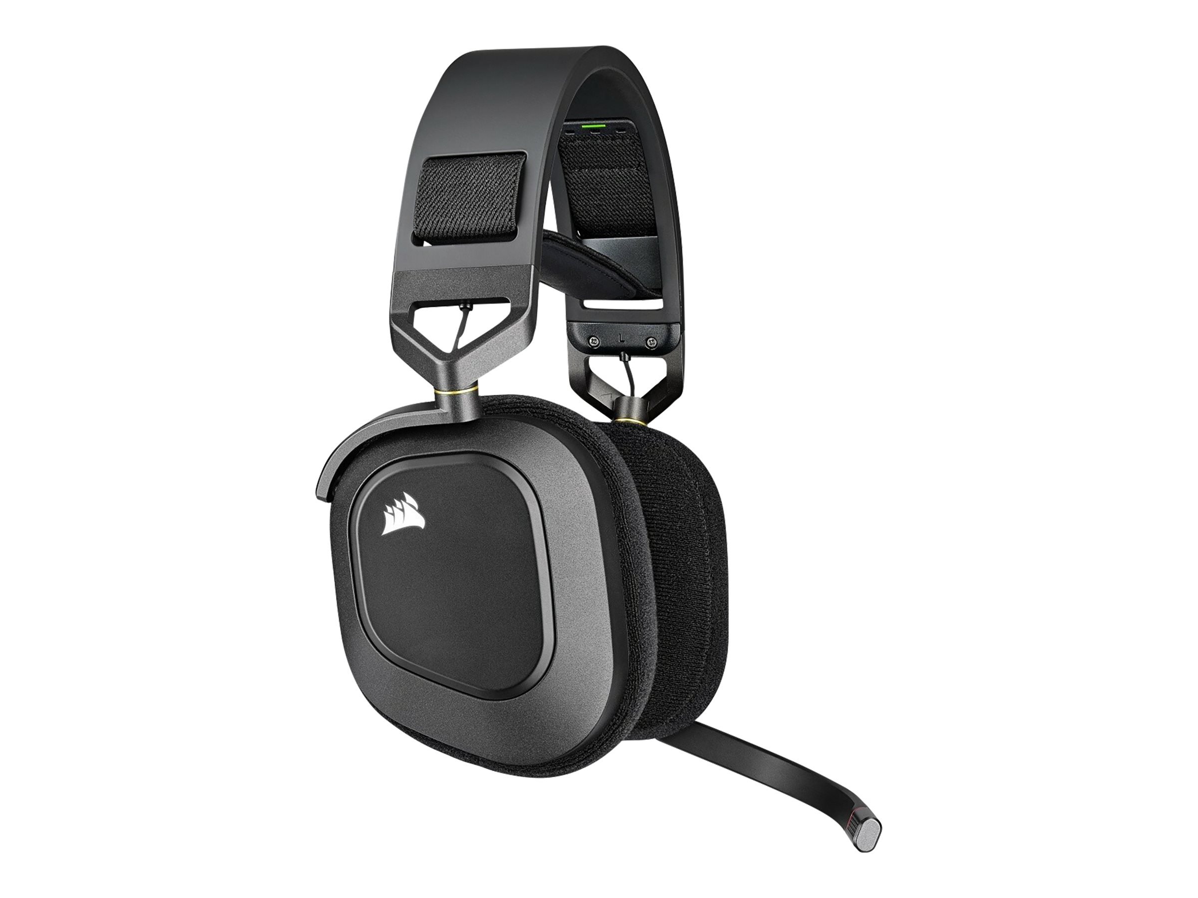CORSAIR Gaming HS80 RGB - Headset - ohrumschließend - 2,4 GHz - kabellos - USB