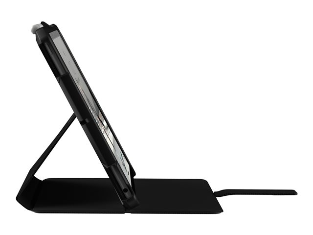 UAG Rugged Case for iPad 10.2-in (7/8 Gen, 2019/2020) - Metropolis Black - Flip-Hülle für Tablet - composite - Schwarz - 10.2" - für Apple 10.2-inch iPad (7. Generation, 8. Generation)