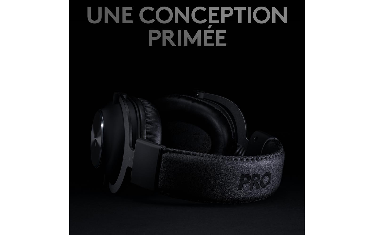 Logitech G Pro X - Headset - ohrumschließend - LIGHTSPEED - kabellos - Geräuschisolierung