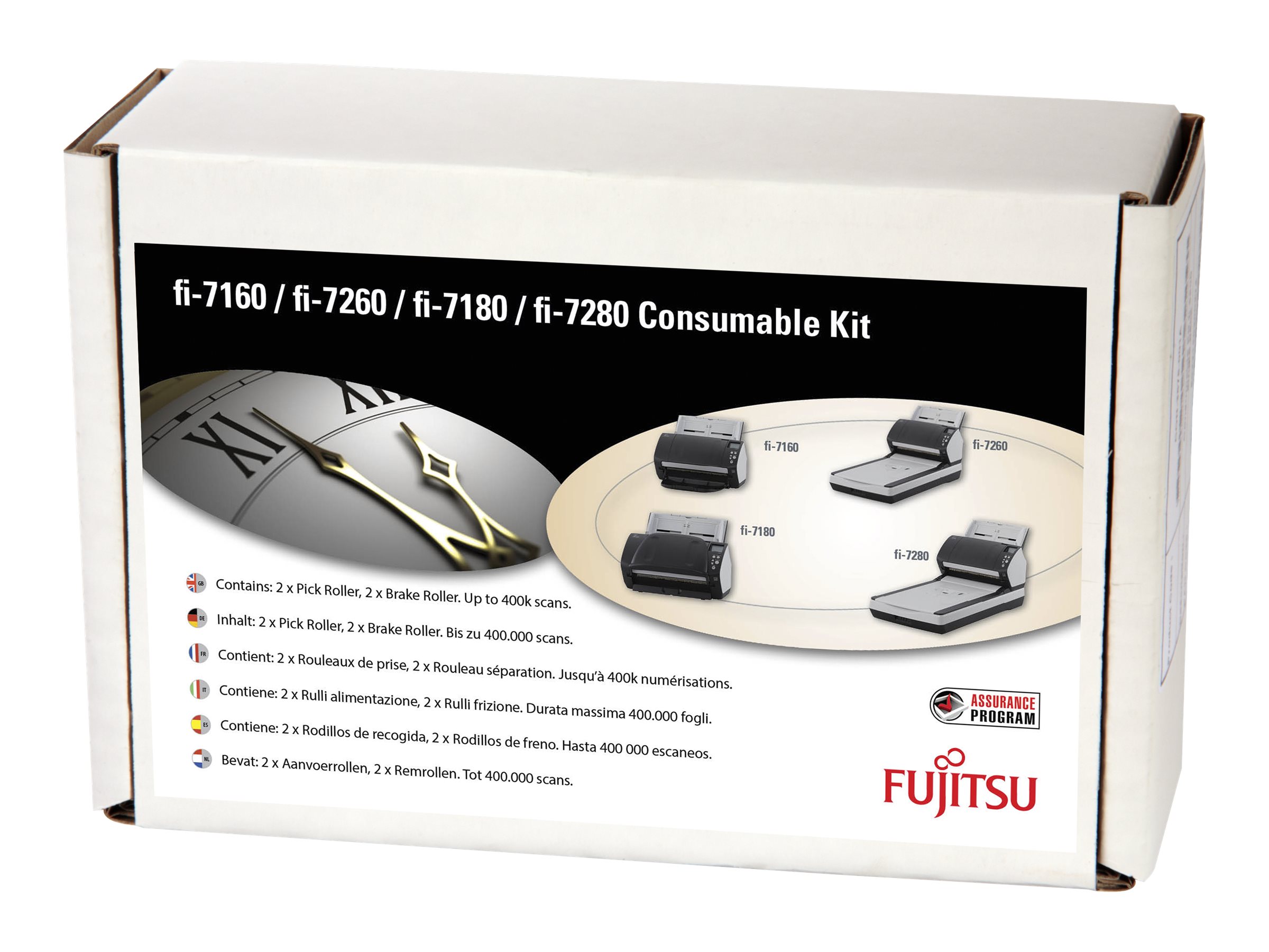 Fujitsu Scanner - Verbrauchsmaterialienkit