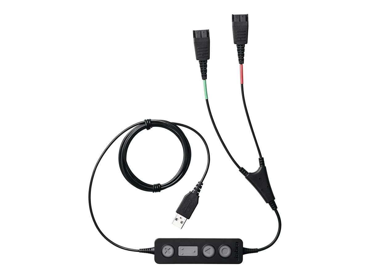 Jabra LINK 265 - Headsetadapter - USB männlich zu Quick Disconnect