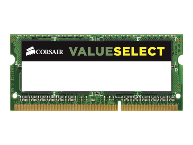 CORSAIR Value Select - DDR3L - Modul - 4 GB - SO DIMM 204-PIN - 1600 MHz / PC3-12800 - ungepuffert