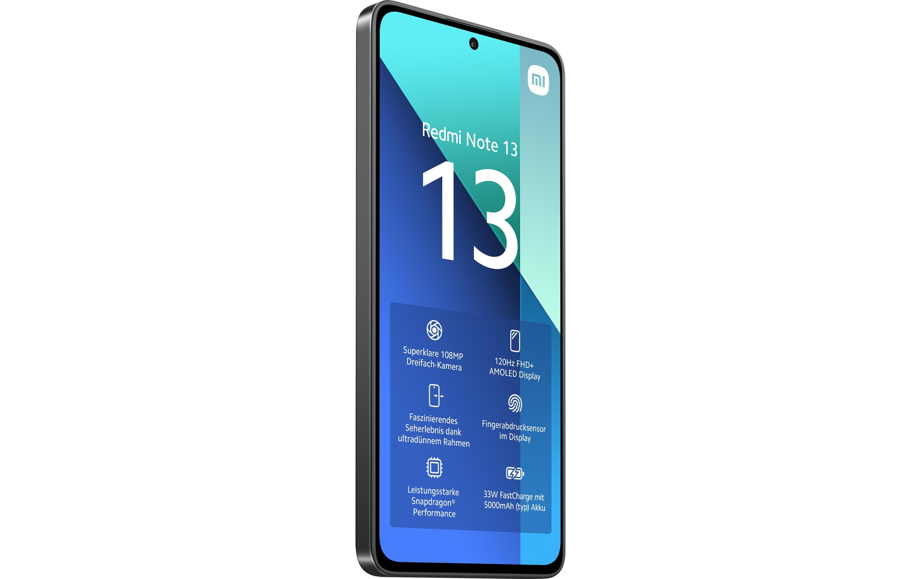 Xiaomi Redmi Note 13 4G Dual Sim 6GB RAM 128GB - Black