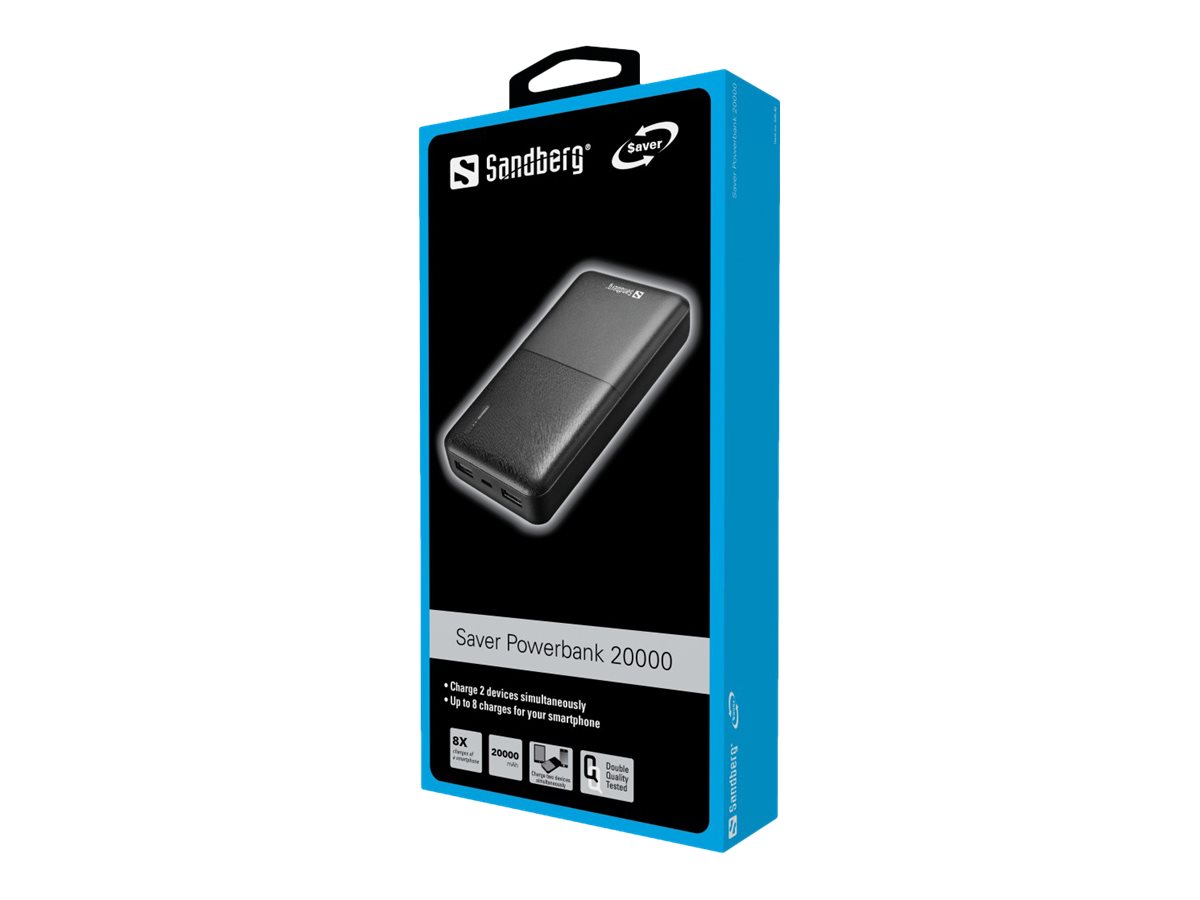 Sandberg SAVER Powerbank - Li-Pol - USB