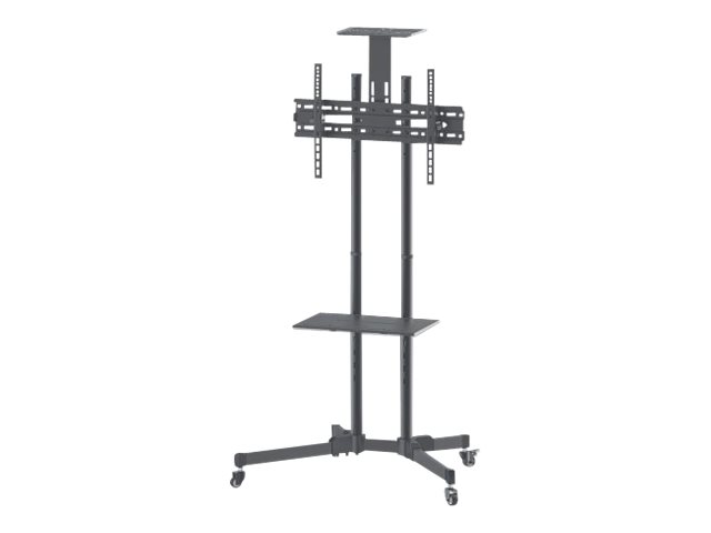 Manhattan TV & Monitor Mount
Trolley Stand
1 screen
Screen Sizes: 37-65"
Black
VESA 200x200 to 600x400mm
Max 40kg
LFD
Lifetime Warranty Wagen - für Flachbildschirm / AV-System / Kamera - Schwarz