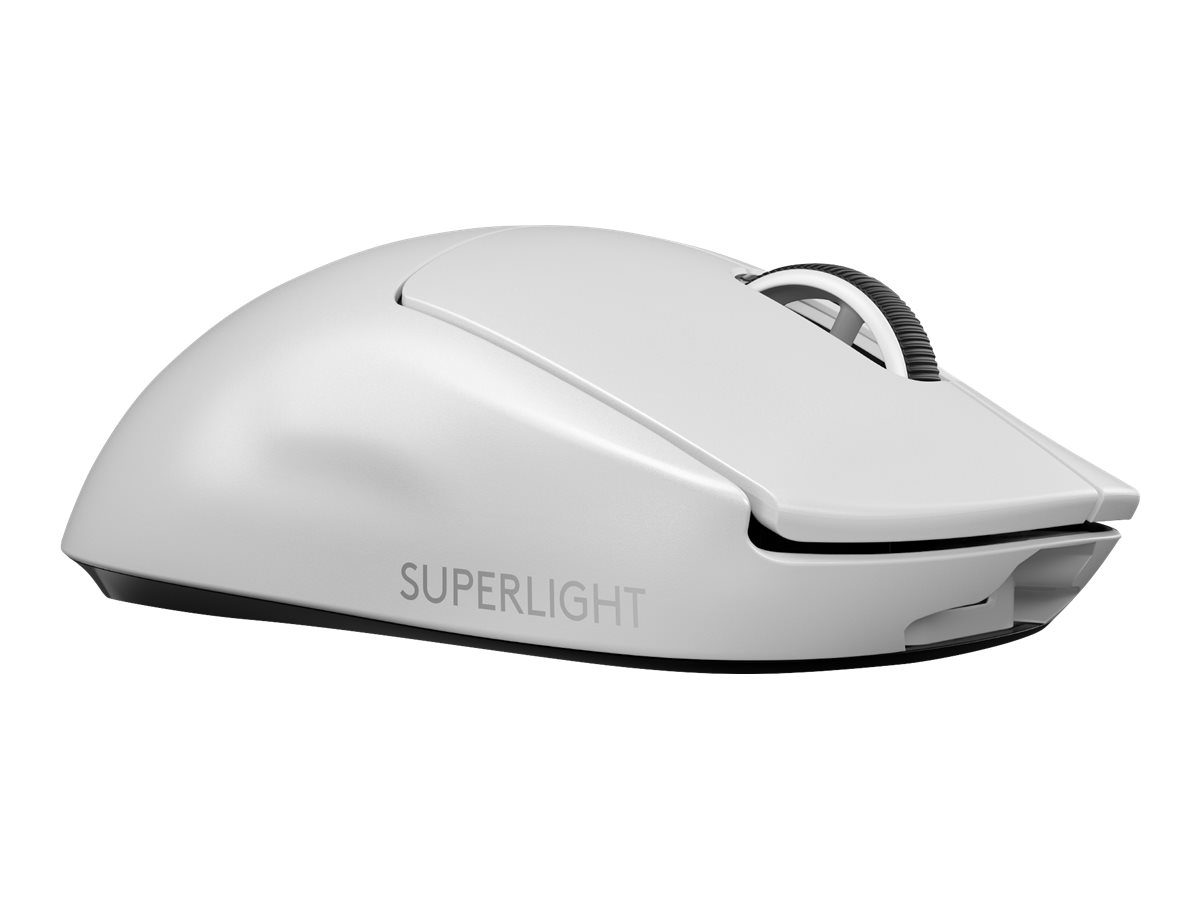 Logitech PRO X SUPERLIGHT Wireless Gaming Mouse - Maus - 2.4 GHz - weiß