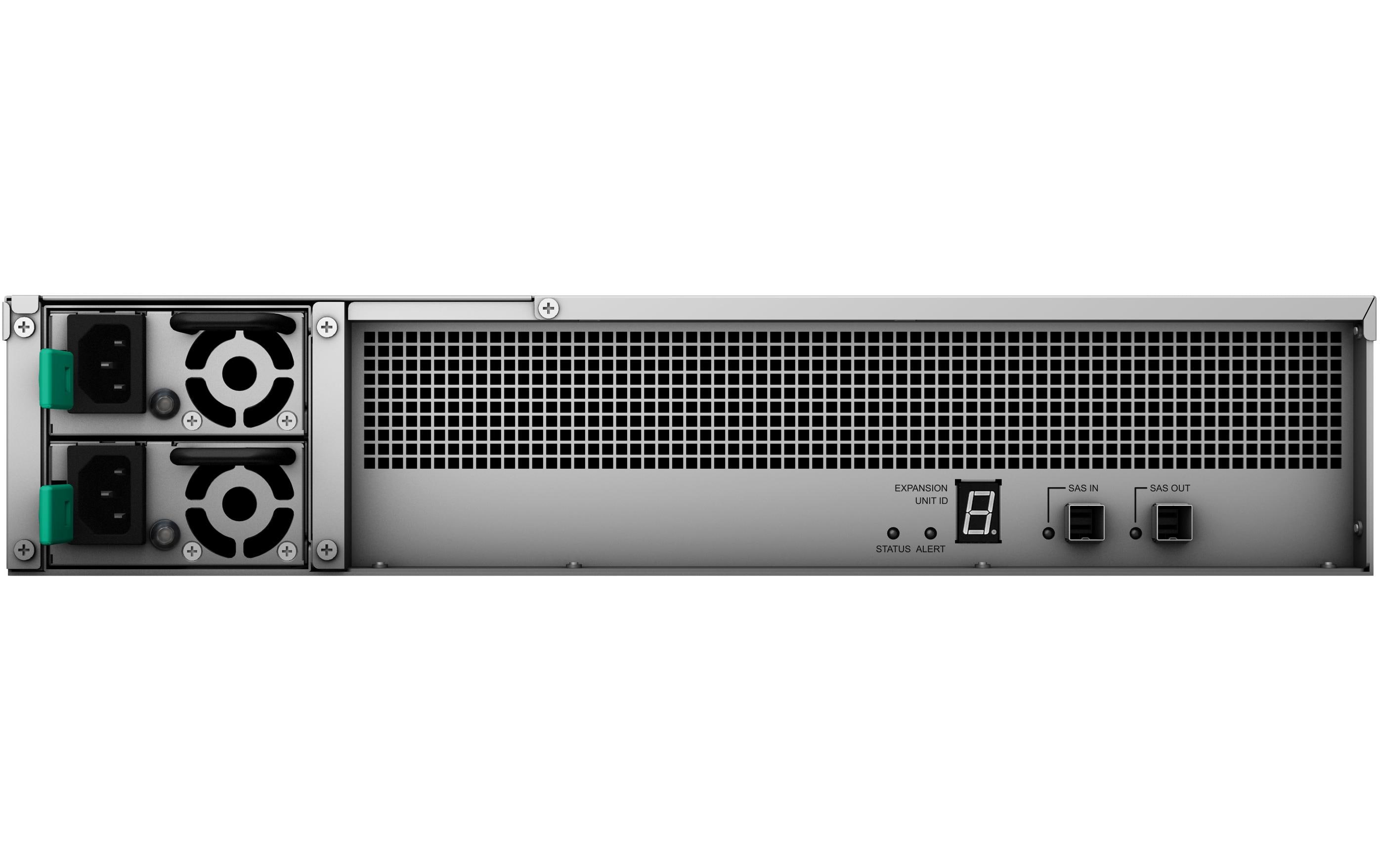 Synology RX1222sas Expansion Unit - Speichergehäuse - 12 Schächte (SATA-600 / SAS) - Rack - einbaufähig - 2U