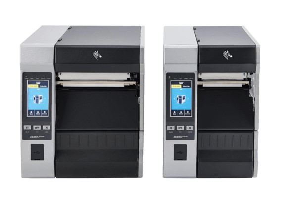 Zebra ZT610 - Etikettendrucker - TD/TT - Rolle (10,8 cm) - 203 dpi - bis zu 356 mm/Sek. - USB, seriell, Gigabit LAN, USB-Host, NFC, Bluetooth 4.0 - Schäler mit Mantelrücklauf