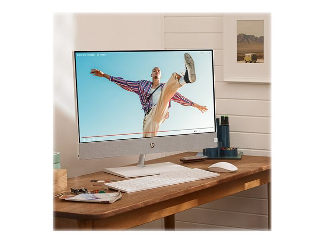 HP Pavilion 24-ca0400ng - All-in-One (Komplettlösung) - Ryzen 5 5500U 2.1 GHz - 16 GB - SSD 512 GB - LED 60.5 cm (23.8") - Deutsch