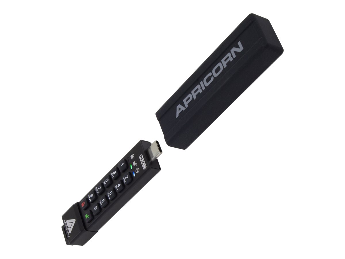 Apricorn Aegis Secure Key 3NXC - USB-Flash-Laufwerk - 64 GB - TAA-konform