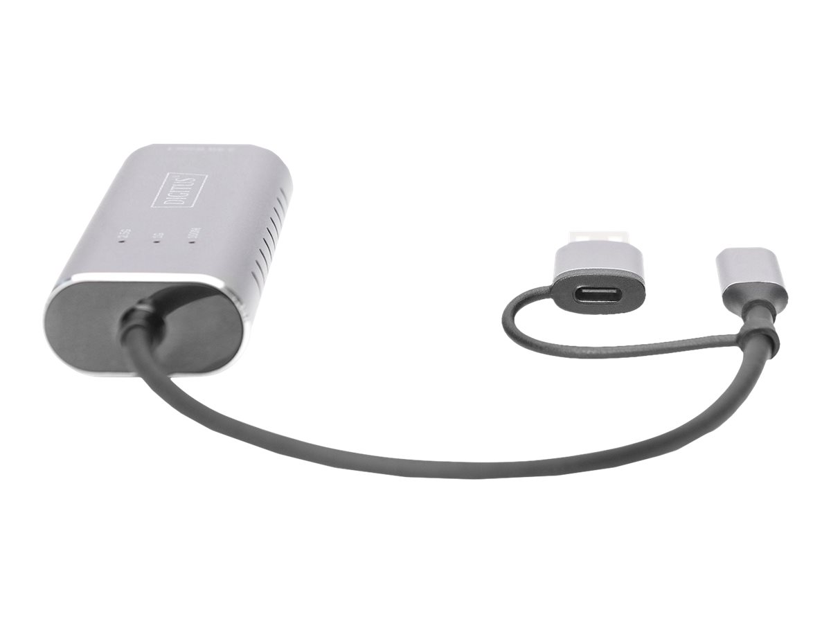 DIGITUS DN-3028 - Netzwerkadapter - USB-C / USB-A - 2.5GBase-T