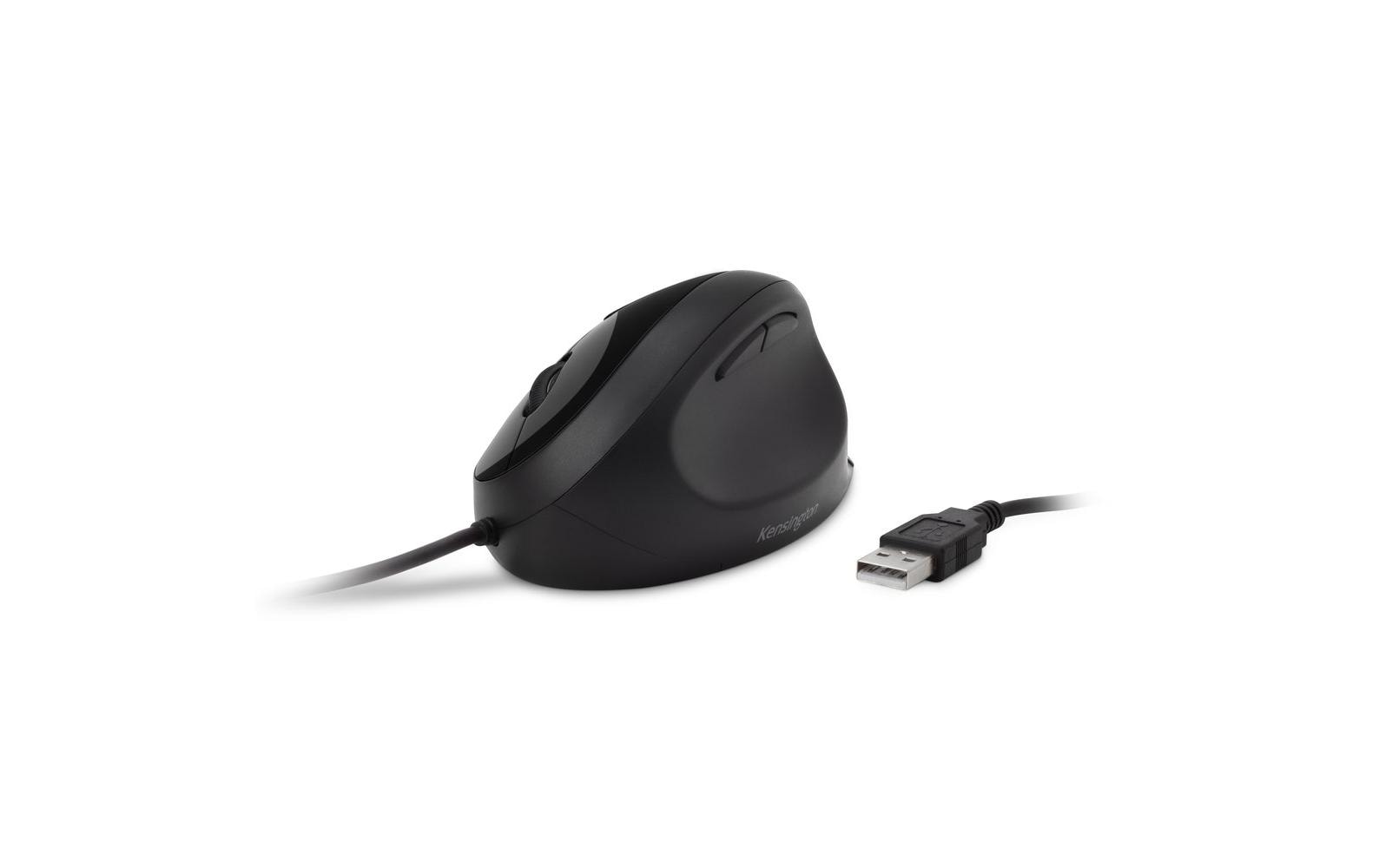 Kensington Pro Fit Ergo - Maus - USB - Schwarz