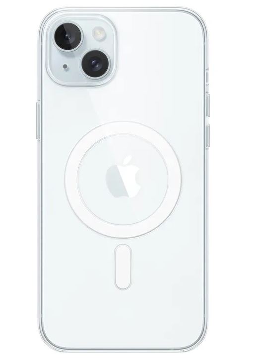 Apple - Handyhülle für iPhone 15 Plus - kompatibel mit MagSafe - Polycarbonat - klar