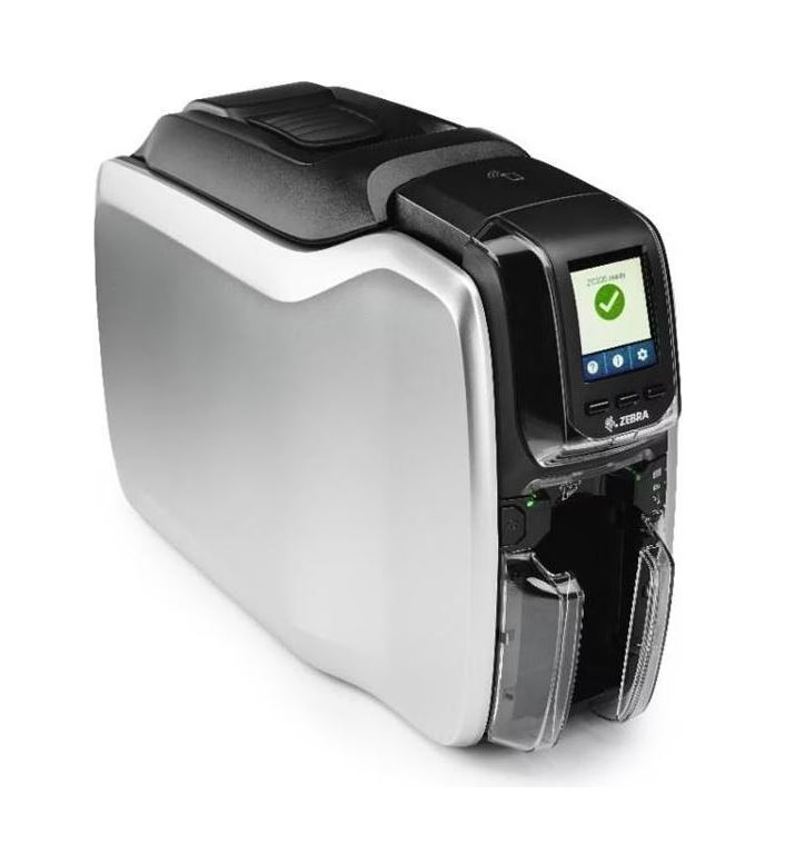 Zebra ZC300 - Plastikkartendrucker - Farbe - Thermosublimation/thermische Übertragung - CR-80 Card (85.6 x 54 mm) - 300 dpi - bis zu 900 Karten/Stunde (einfarbig)/ bis zu 200 Karten/Stunde (Farbe) - Kapazität: 100 Karten - USB 2.0, LAN