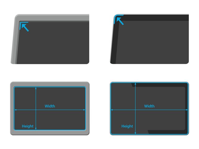 StarTech.com Blickschutzfolie für 32-Zoll-PC-Display - 16:9 Widescreen - Monitor Sichtschutz