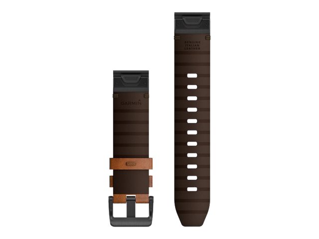 Garmin QuickFit - Uhrarmband für Smartwatch - Kastanie - für D2; fenix 6; fenix 7; Forerunner 965; Instinct Solar