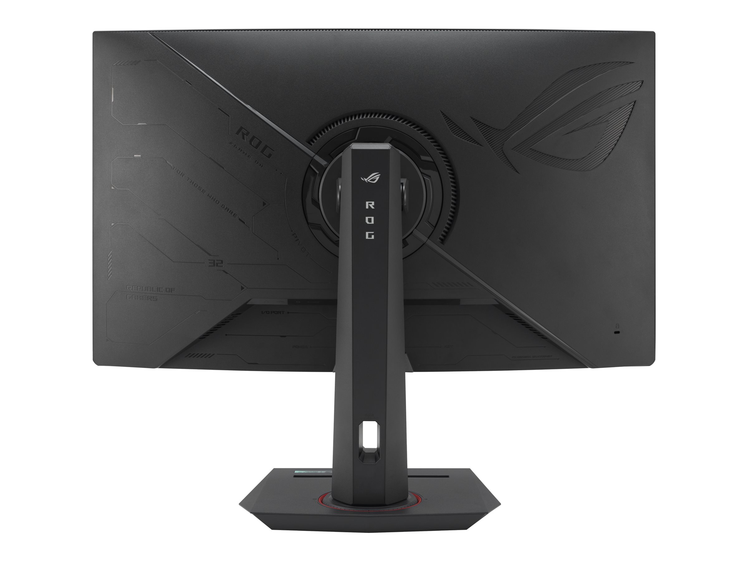 ASUS ROG Strix XG32WCMS - LED-Monitor - Gaming - gebogen - 81.3 cm (32") (31.5" sichtbar) - 2560 x 1440 QHD @ 280 Hz - Rapid VA - 400 cd/m² - 4000:1 - DisplayHDR 400 - 1 ms - HDMI, DisplayPort, USB-C - Schwarz