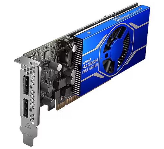 AMD Radeon Pro W6400 PCIE 4.0 - PCI-Express - 4.096 MB - GDDR6
