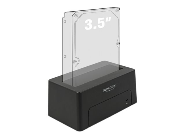 Delock Dockingsstation für ein 3,5"- oder 2,5"-Laufwerk