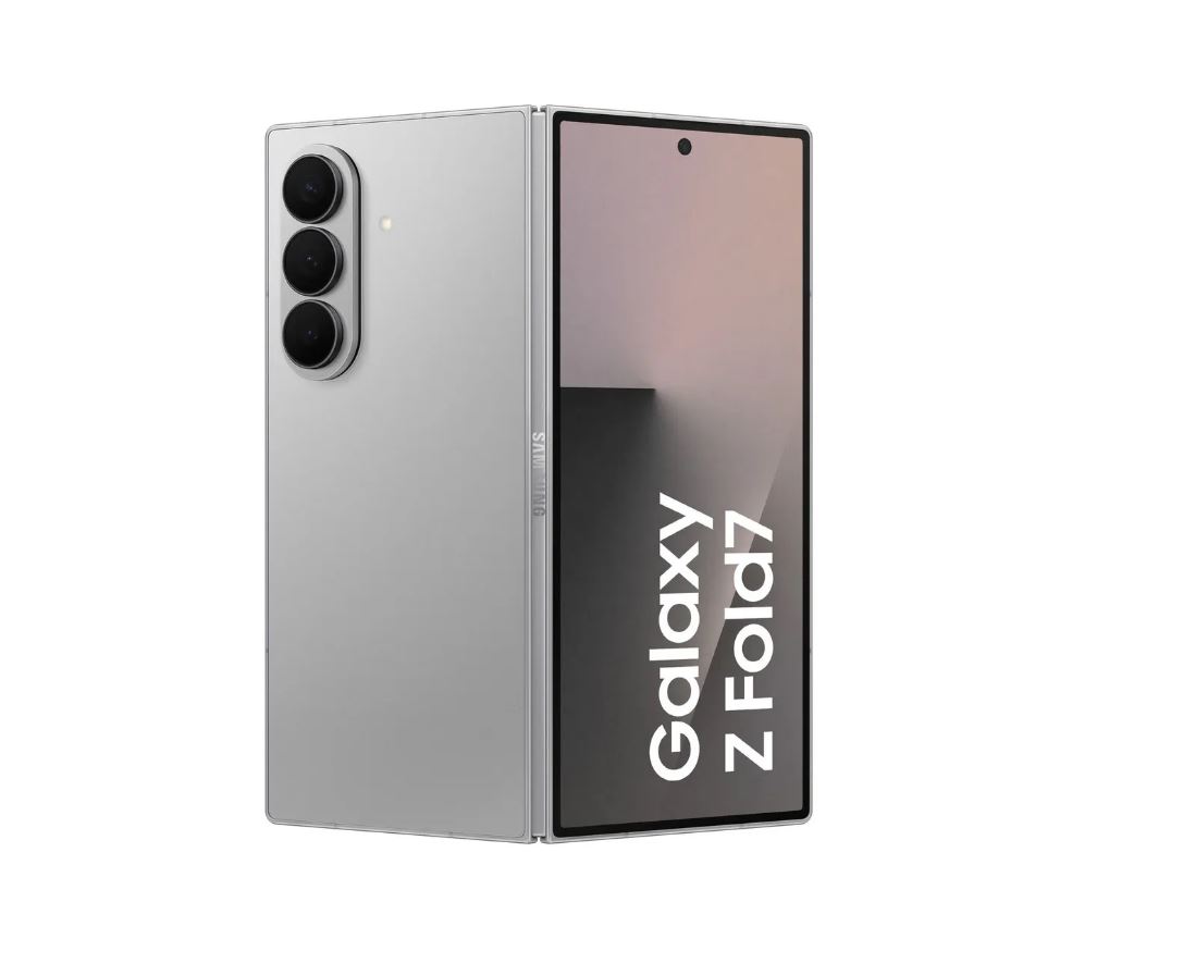 Samsung Galaxy Z Fold7 - 5G Smartphone - Dual-SIM - RAM 12 GB / Interner Speicher 256 GB - OLED-Display - 8" - 8" - 2184 x 1968 Pixel 2184 x 1968 Pixel (120 Hz) - Triple-Kamera 200 MP, 12 MP, 10 MP - 2x front cameras 10 MP, 10 MP - Silver Shadow
