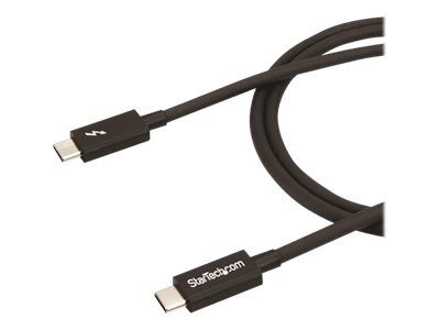 StarTech.com 2m (6.6ft) Thunderbolt 3 Cable
20Gbps
100W PD
4K Video
Thunderbolt-Certified
Compatible w/ TB4/USB 3.2/DisplayPort - Thunderbolt-Kabel - 24 pin USB-C zu 24 pin USB-C - 2 m