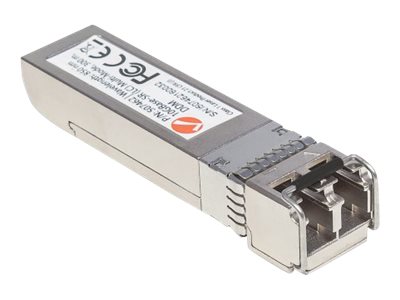 Intellinet Transceiver Module Optical
10 Gigabit Fiber SFP+
10GBase-SR (LC) Multi-Mode Port
300m
MSA Compliant
Equivalent to Cisco SFP-10G-SR
Fibre
Three Year Warranty - SFP+-Transceiver-Modul - 10GbE