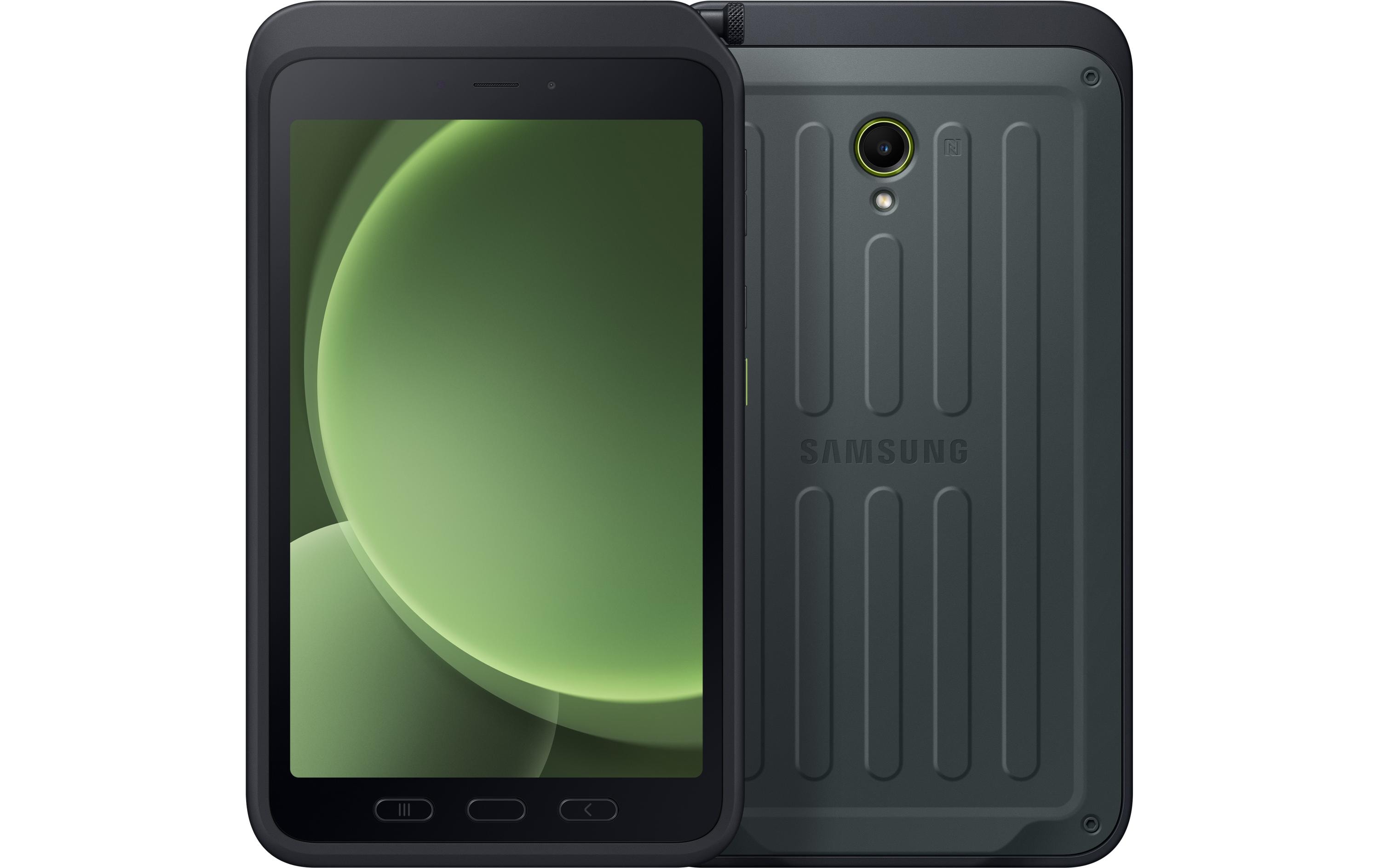 Samsung Galaxy Tab Active5 - Enterprise Edition - Tablet - robust - Android - 128 GB - 20.31 cm (8") TFT (1920 x 1200) - microSD-Steckplatz - grün