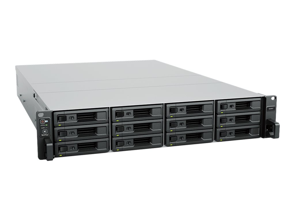 Synology SA SA3410 NAS & Speicherserver Rack (2U) Eingebauter Ethernet-Anschluss Schwarz - Grau D-1541 (SA3410)