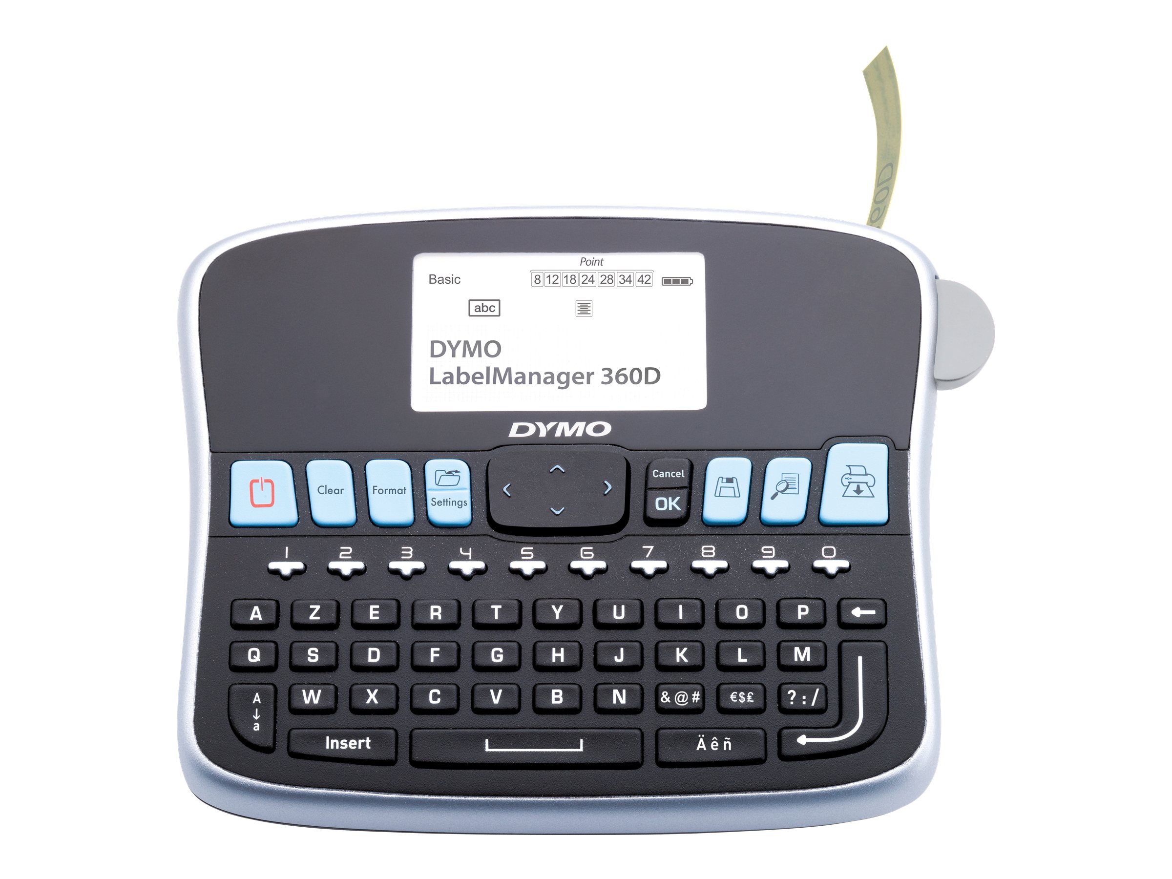 DYMO LabelMANAGER 360D - Beschriftungsgerät - s/w - Thermotransfer