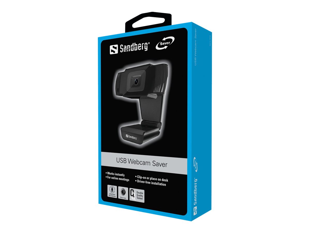 Sandberg USB Webcam Saver - Webcam - Farbe - 640 x 480 - Audio - USB 2.0