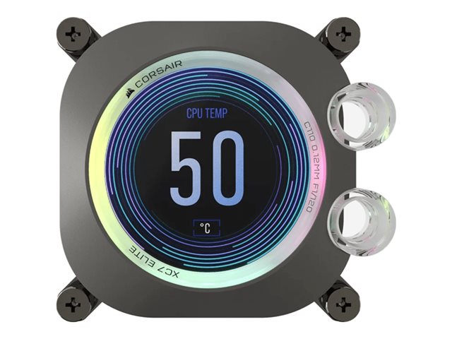 CORSAIR iCUE XC7 RGB ELITE LCD - Flüssigkühlsystem für CPU im Waterblock-Design