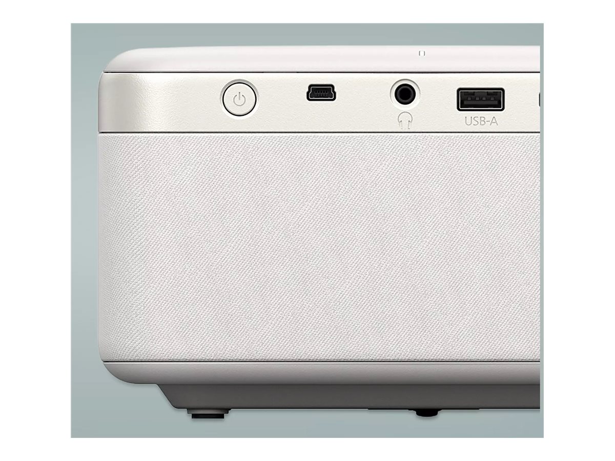 Epson EF-21W - 3-LCD-Projektor - tragbar - weiß