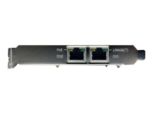 StarTech.com Dual Port PCI Express Gigabit Netzwerkkarte - 2 Port RJ45 PCIe PoE/PSE NIC Server Adapter - 10/100/1000 Mbit - Netzwerkadapter - PCIe - Gigabit Ethernet x 2