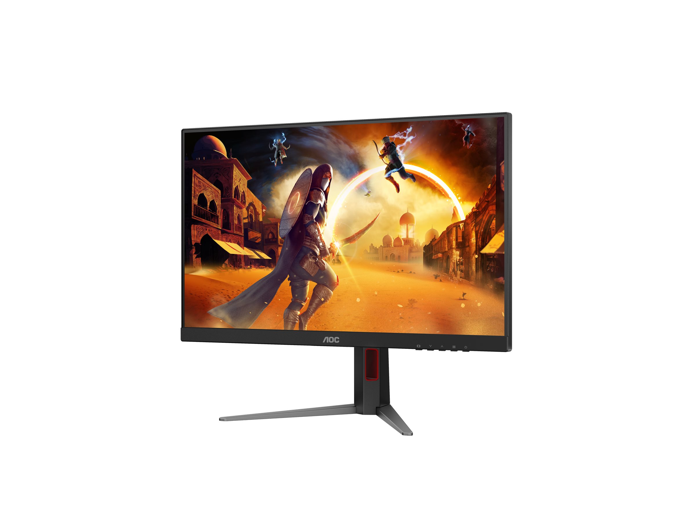 AOC 27" 27G4X 16 09 2xHDMI+DP IPS black/red - Flachbildschirm (TFT/LCD) - 27"