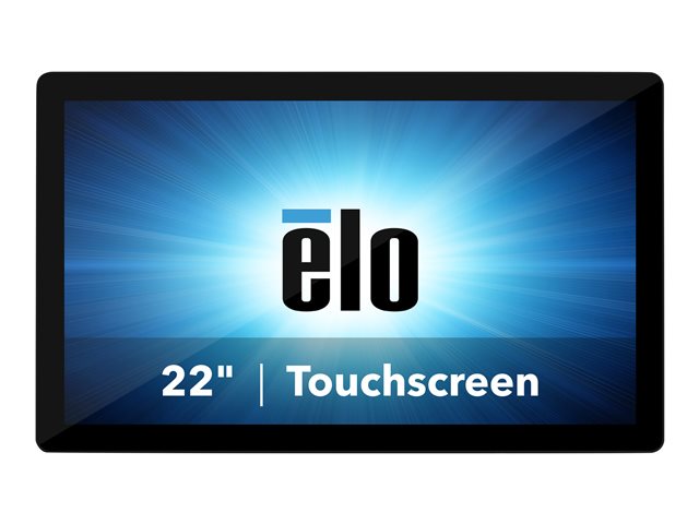 Elo I-Series 2.0 ESY22i3 - All-in-One (Komplettlösung) - Core i3 8100T 3.1 GHz - 8 GB - SSD 128 GB - LED 54.6 cm (21.5")