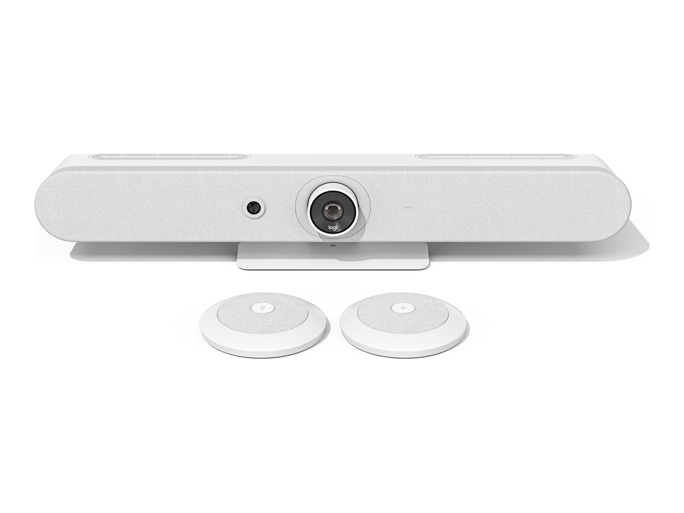 Logitech Rally Bar Mini - Videokonferenzkomponente - Zoom Certified, Zertifiziert für Microsoft Teams - weiß