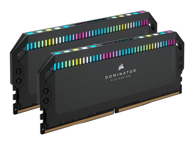 CORSAIR Dominator Platinum RGB - DDR5 - Kit - 64 GB: 2 x 32 GB - DIMM 288-PIN - 5200 MHz / PC5-41600 - ungepuffert