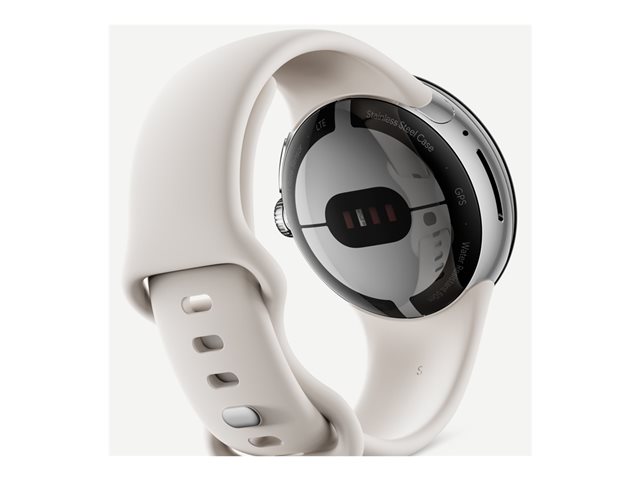 Google - Armband für Smartwatch - S / L - Chalk - für Pixel Watch