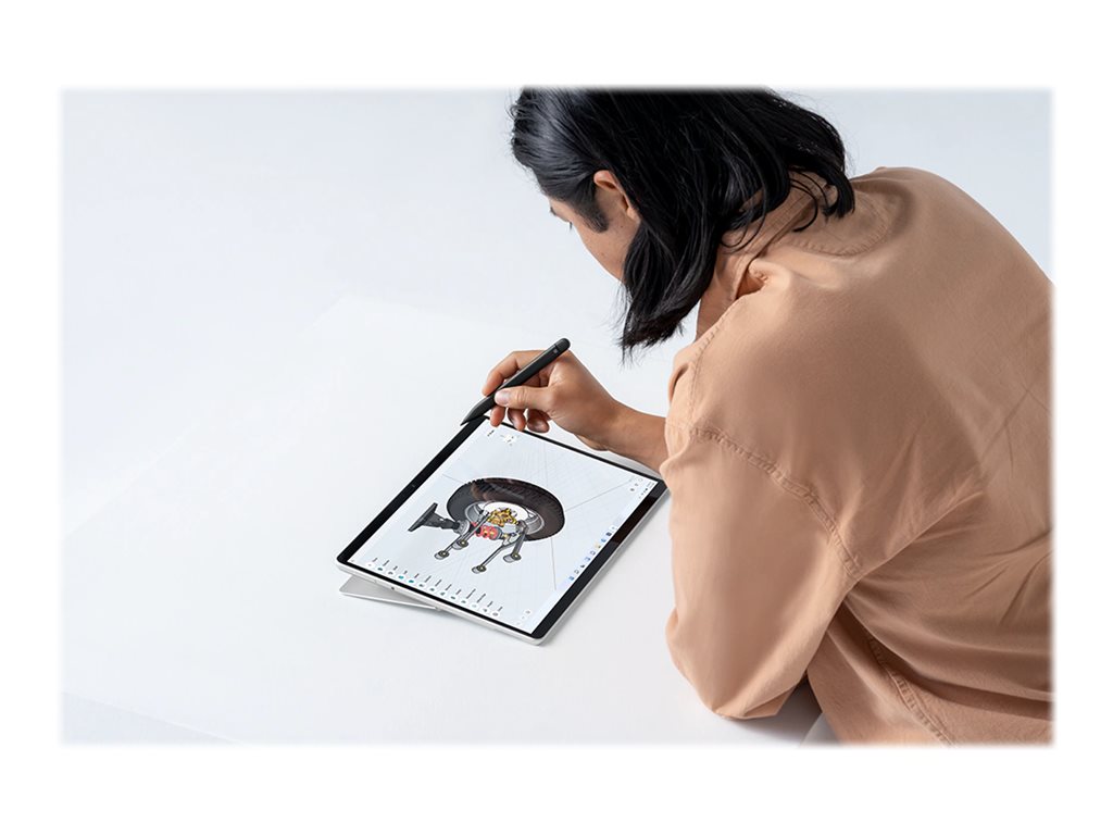 Microsoft Surface Slim Pen 2 - Aktiver Stylus - 2 Tasten - Bluetooth 5.0 - mattschwarz - für Microsoft Surface Hub 2S, Laptop Studio, Pro 8, Pro 9, Pro X, Studio 2; Surface Duo 2