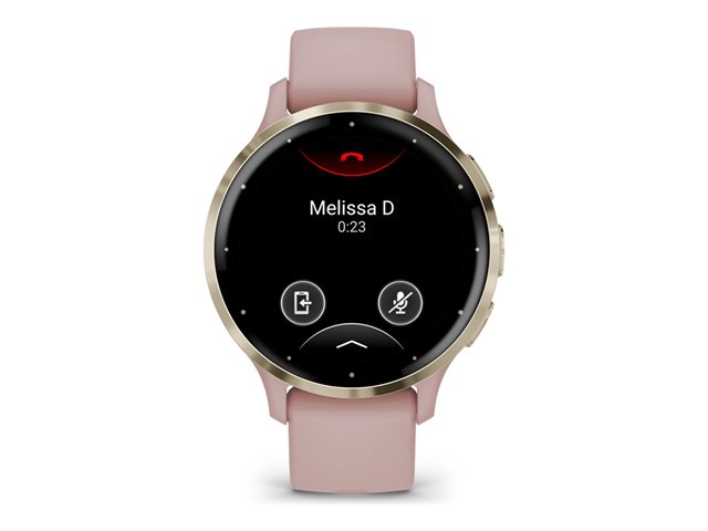 Garmin Venu 3S - Rosa - intelligente Uhr mit Band - 8 GB