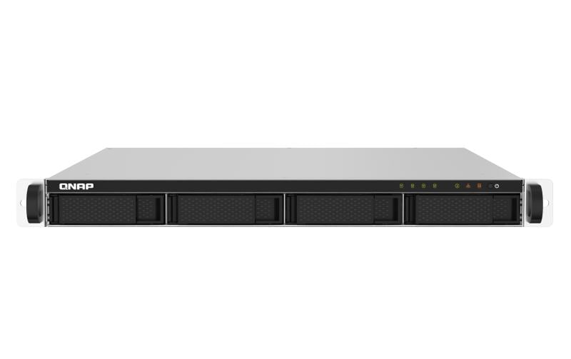QNAP TS-432PXU-RP - NAS-Server - 4 Schächte - Rack - einbaufähig - SATA 6Gb/s - RAID RAID 0, 1, 5, 6, 10, JBOD - RAM 2 GB - Gigabit Ethernet / 2.5 Gigabit Ethernet / 10 Gigabit Ethernet - iSCSI Support - 1U
